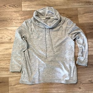 Loveapella Cowl-neck Sweatshirt Womens 3X